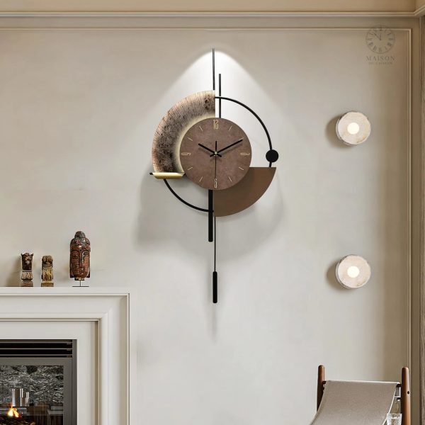 Horloge LED murale pour décoration intérieure