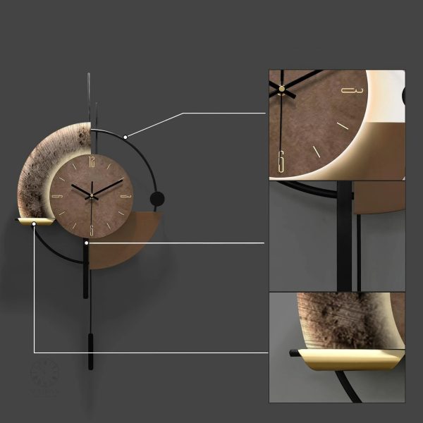 Horloge LED moderne pour un style épuré et tendance
