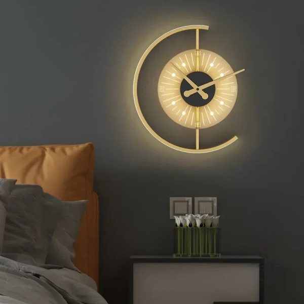 Horloge Murale Design LED moderne et élégante