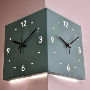 Design d'horloge lumineuse pour une lecture facile