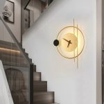 Horloge nocturne, un style raffiné pour votre mur