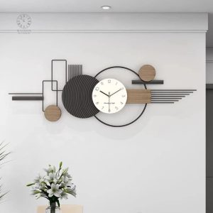 Horloge LED avec affichage lumineux et design contemporain