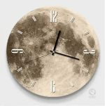 Horloge décorative Lune, ajout artistique pour votre mur