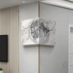 Horloge Double Face avec design Lune élégant