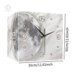 Horloge murale Lune, accessoire décoratif pratique