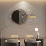 Horloge Luxe murale au design élégant et raffiné
