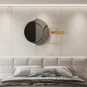 Horloge murale au style contemporain et luxe