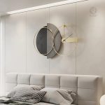 Horloge murale design haut de gamme pour décoration intérieure