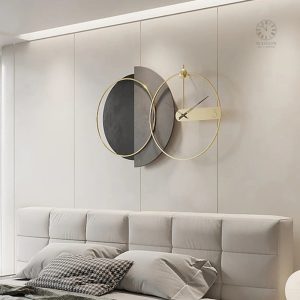 Horloge murale design haut de gamme pour décoration intérieure