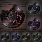 Horloge personnalisée pour embellir la déco de mariage