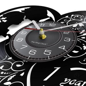 Horloge de mariage sur mesure avec design chic