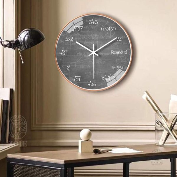 Horloge Mathématique moderne pour bureau