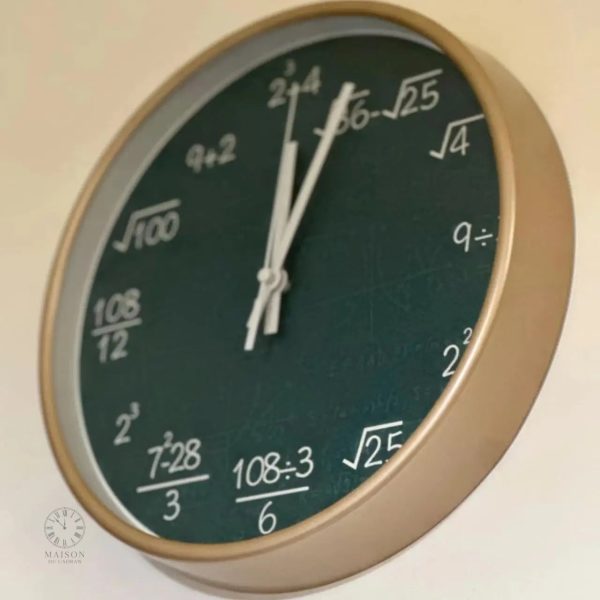 Horloge fonctionnelle et esthétique pour environnement de travail