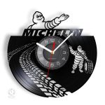 Horloge vinyle Michelin au design vintage