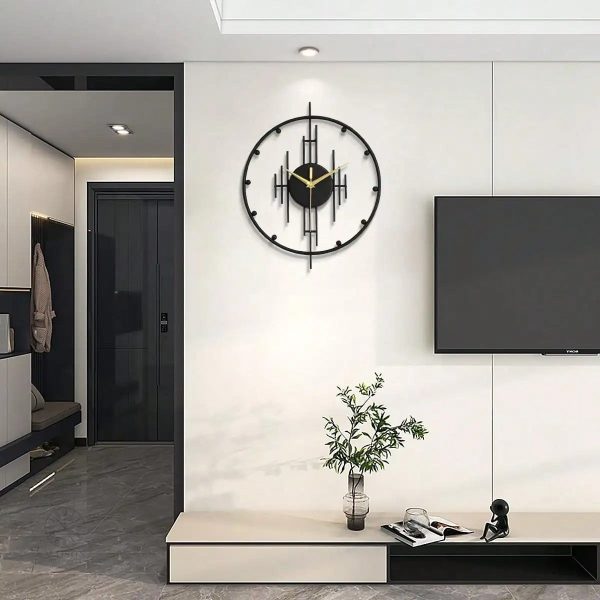 Horloge murale au design épuré et contemporain