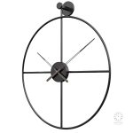 Horloge moderne avec cadran clair