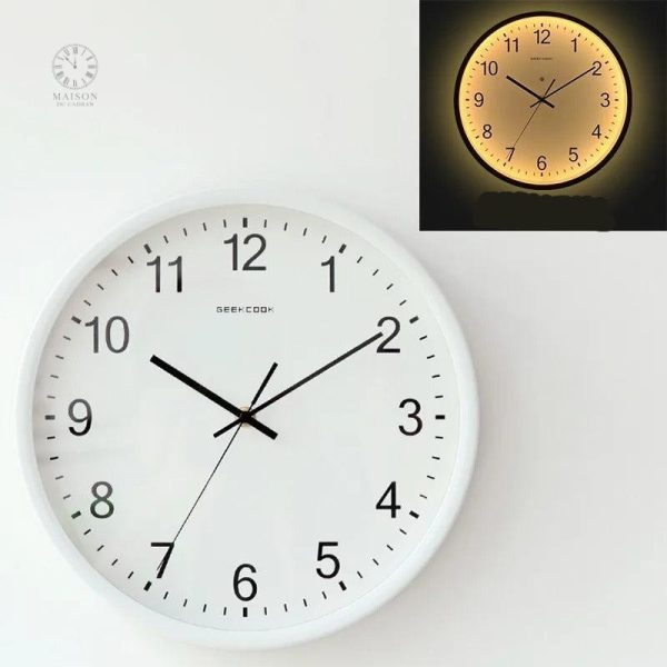 Style moderne pour une horloge murale unique