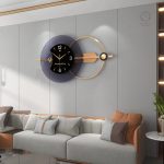 Horloge tendance pour un salon au style contemporain