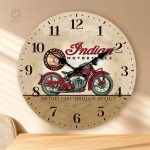 Horloge murale moto design original