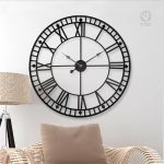 Horloge murale au look vintage et élégant