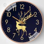 Horloge murale moderne pour salon décoratif