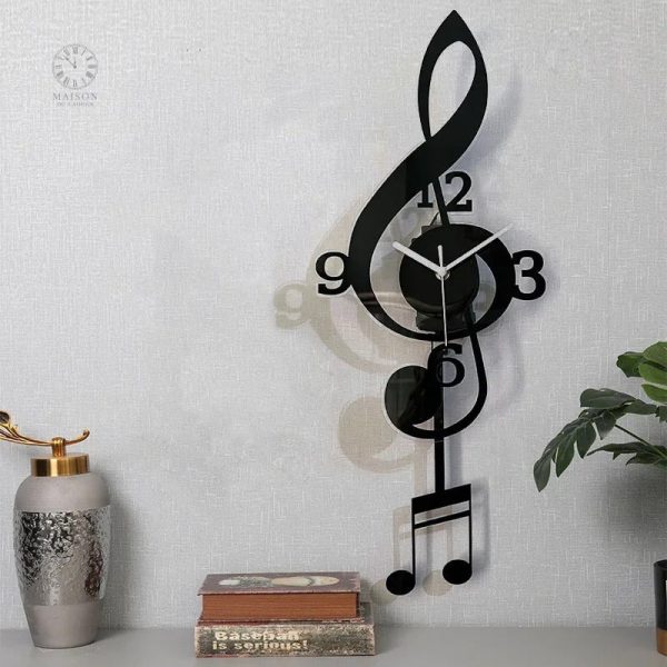 Horloge murale 3D design original pour décoration intérieure