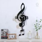 Horloge murale 3D moderne au style contemporain