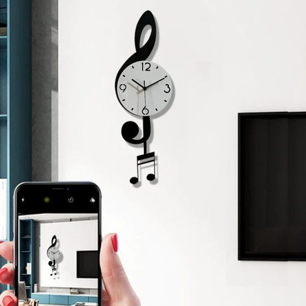 Horloge murale 3D élégante pour un intérieur stylé