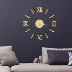 Design classique pour une horloge murale de 60 cm