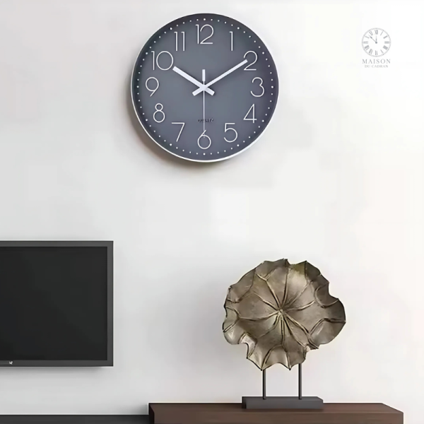 Horloge Murale Quartz élégante pour bureau