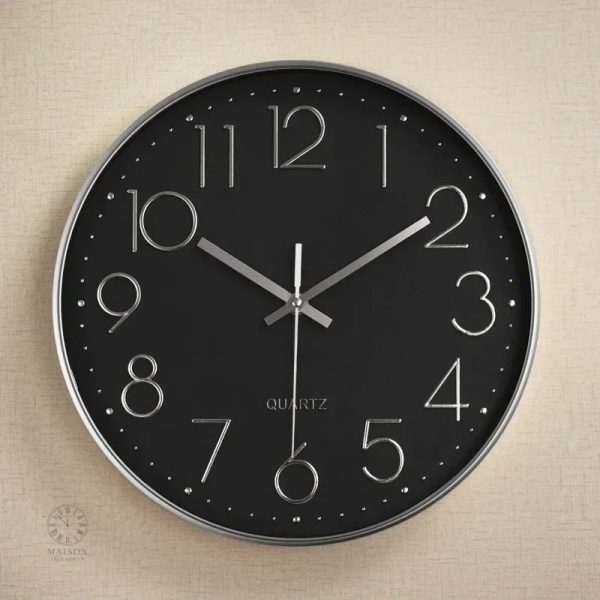 Horloge de bureau classique avec mécanisme à quartz