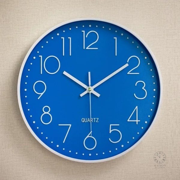 Horloge murale quartz, outil de gestion du temps