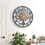 Horloge murale moderne inspirée de la nature