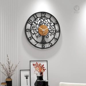Horloge Arbre de Vie pour un intérieur chaleureux