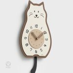 Horloge décorative avec un chat mignon