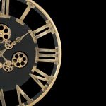 Horloge murale artistique avec mouvement d'engrenage