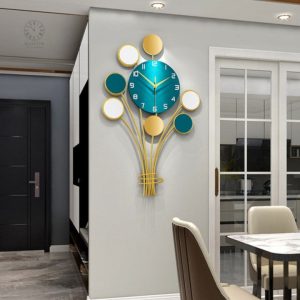 Horloge murale moderne inspirée des ballons décoratifs