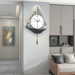 Horloge murale inspirée par le monde nautique