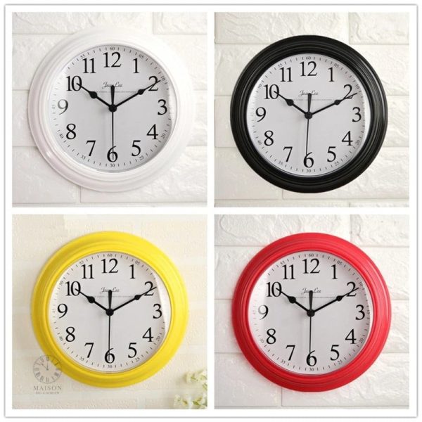 Horloge blanche, ajout parfait à votre décoration intérieure