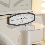 Horloge Bois Rétro pour Décoration Intérieure
