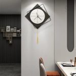 Horloge Carrée au design minimaliste