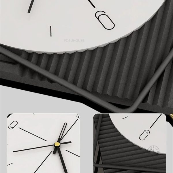 Horloge Murale Carrée pour décoration intérieure