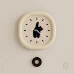 Horloge murale originale motif chat