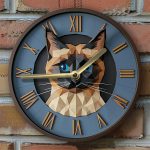 Accessoire mural original pour les amoureux des chats Siamois