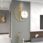 Design minimaliste pour une horloge murale raffinée