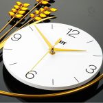 Horloge murale au style contemporain et épuré