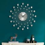 Horloge Murale Cristal au design élégant et moderne