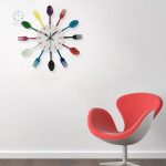 Horloge design pour une cuisine contemporaine