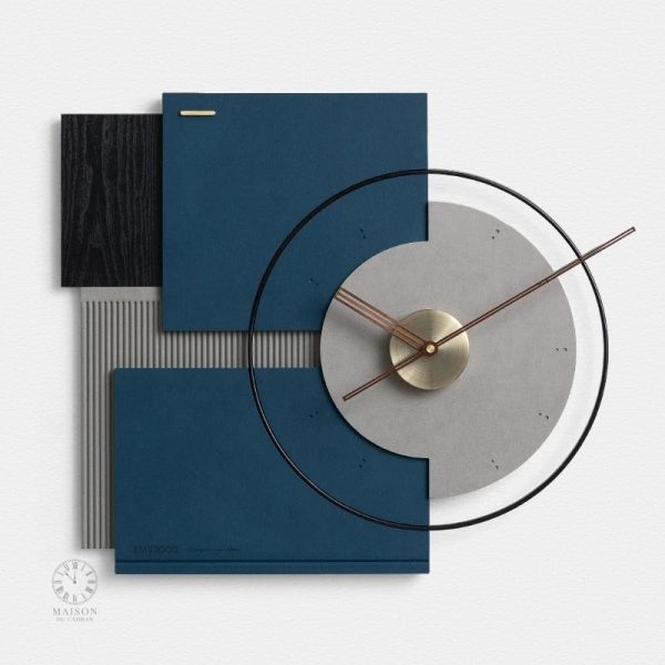 Horloge murale artistique pour salon