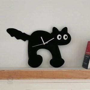 Horloge murale décorative avec motifs d'animaux